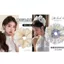 Quá Khổ Ba Lê Tính Khí Cao Cấp Scrunchy Tóc Vòng 2025 Ren Satin Ngọt Bóng Tóc Dây Phụ Kiện Tóc Đầu Dây