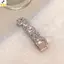 < YEI > Kẹp Tóc Kim Cương Nước Satin Tinh Tế Sáng Bóng Thời Trang Phụ Kiện Tóc Cho Nữ Kỷ Niệm Ngày Mới