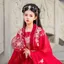 Cổ Tóc Thái Hanfu Mũ Đội Đầu Phượng Hoàng Tua Rua Băng Đô Giọt Nước Đầu Trước Đồ Trang Trí Hiệu Suất Bé Gái Cổ Tích Phượng Hoàng Thái Đồ Trang Trí Siêu F