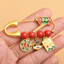 Luật Cổ Cát Vàng Áp Lực Sợ Pin Bé Mang Thai Phụ Nữ Mang Thai Thổ Cẩm Phòng Ngừa An Toàn Mặt Dây Chuyền Sợ Bé Bảo Vệ Cơ Thể Mặt Dây Chuyền GQNQ