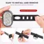Springevenstar Đèn Xe Đạp Chống Nước Led Phía Trước Phía Sau Đèn LED USB Sạc Đèn Pha Đèn Hậu Bộ Đèn Pin Sáng An Toàn Đèn Đi Xe Đạp Springevenstar