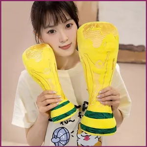 YT4 2026 Bóng Đá Sự Kiện Cúp Plushie Hoạt Hình Dễ Thương Sang Trọng Túi Búp Bê Quyến Rũ Lưu Niệm