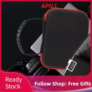 Apill Hộp đựng máy chơi game cầm tay Vỏ cứng Túi lưu trữ di động có túi lưới cho RG405V [Trò chơi điện tử]