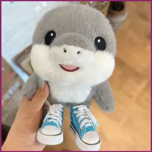 YT4 Ý Brainrot Little Shark Plush Doll Đồ chơi nhồi bông đồ chơi sang trọng cho trẻ em bé gái