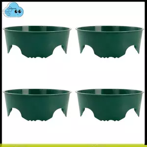 4 Vòng bảo vệ cây trồng để tưới cây và cỏ dại Công cụ bảo vệ vườn vĩnh viễn Vòng cổ tăng trưởng thực vật vĩnh viễn