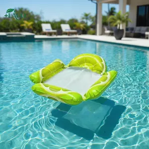 Springevenstar Trái Cây Mới Nổi Giường Nước Nổi Hammo Phao Lounger Nước Bơm Hơi Nổi Giường Springevenstar