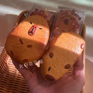 Cs Capybara Bánh Khoai Tây Chậm Phục Hồi Ướt Mềm Hơi Dính Tay Cơ Powerless Kapibara Đồ Chơi Giải Nén
