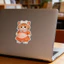 < Pluscloth > 1 Cặp Miếng Dán Giảm Căng Thẳng Bụng Dễ Thương – Đề Can Chống Lo Âu Chống Va Chạm Cho Trẻ Em Người Lớn Vui Nhộn Co Giãn Pinch Đồ Chơi Tummy Hoạt Hình Chó Miếng Dán