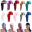 BORAGETE Bandana Chemo Cap Co Giãn Thời Trang Headwrap Ung Thư Đầu Khăn Cướp Biển Mũ