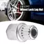 Lug Nut 1pc 33 / 17PT Tối đa 120Nm Mới Tông Màu Bạc Loại Bỏ Chìa Khóa Cho Xe BMW