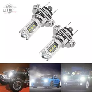 Đèn Pha LED 2 Chiếc DC 12V-24V 100W 1800LM Đèn Đuôi Siêu Sáng