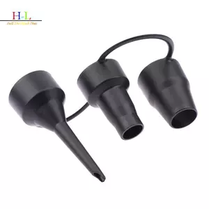 HL 3 Kích Cỡ Di Động Qui Cho Máy Bơm Không Khí Đầu Pha Nhựa Bể Bơi Sofa Bãi Biển Đồ Chơi Thay Thế Vòi Phun LMWU