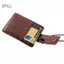 Apill Famus RFID Chặn Id Huy hiệu Chủ thẻ Ví da bò Phần cứng May Dây đeo có thể tháo rời Cụ thể (02)