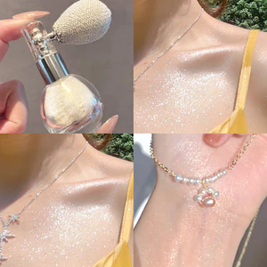 Bình Xịt Kim Tuyến Lấp Lánh 5g Phấn Nhũ Bắt Sáng Toàn Thân Tóc Body Face Căng Bóng Lâu Trôi Không Bết Dính Cao Cấp