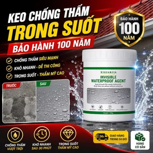 🔥Bảo hành 100 năm keo chống thấm trong | Đa năng sửa mái/tường/sàn/dung dịch trong | Khô nhanh dễ dùng keo sửa đa năng