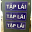 TẬP LÁI, decal nam châm dẻo hút dính chắc lên xe không cần bắt vít, không dính keo 20*8cm 3164