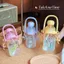 Phong Cách Mới Mùa Hè Cốc Nước Ánh Sáng Sang Trọng Cao Cấp Cảm Giác Bé Gái Cao Cấp Rơm Cốc Chịu Nhiệt Độ Cao Di Động Niche Kính