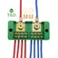 Hộp thiết bị đầu cuối dây một pha 2-IN 6 / 8-OUT FJ6 / JHD Thiết bị đầu cuối kết nối dây gia đình Blo [mới]