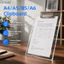 Giá đỡ kẹp tài liệu TUYỆT VỜI, Kẹp dọc / ngang Kẹp Acrylic, Quà tặng bảng kẹp Menu A4 / A5 / B5 / A6 bền bỉ