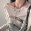 Vòng cổ mặt dây chuyền chữ thập Gothic cổ điển cho phong cách Y2K | Vòng cổ có thể điều chỉnh đính cườm bạc đen xếp chồng bốn lớp, dành cho bữa tiệc hàng ngày
