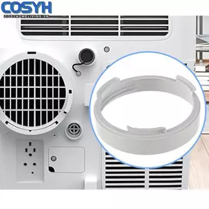 <cosyh>Gray Air Conditioning Hose Adapter Interface 15 cm for Mobile AC Exhaust Systems