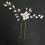 PNPIA- Cô Dâu Thanh Lịch Handmade Ngọc Trai Hoa Pha Lê Kẹp Tóc Pin Clevis Đẹp Pha Lê Phụ Kiện Tóc Cưới Kẹp Tóc Cô Dâu Trang Trí Cô Dâu