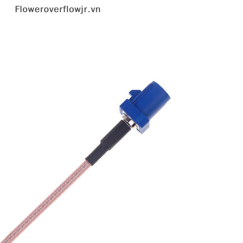 FJR GPS Ăng Ten Adapter Fakra C Sang SMA Nam RG316 Cáp Đuôi Heo Cho Xe DVR Điều Hướng HOT