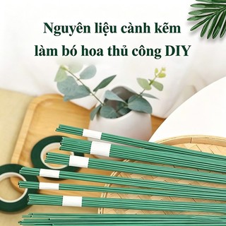 Cành Kẽm Nhung Bọc Nhựa 30cm – Làm Hoa Handmade, Kẽm Cắm Hoa Giả, Decor Bàn Bon Sai Trang Trí Phòng