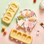 Khuôn Popsicle Silicon Cho Trẻ Em Nắp Chống Rò Rỉ Ngăn Ngừa Mùi Đồ Ăn Nhẹ Sức Khỏe Cho Trẻ Tập Đi