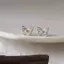 AqToCna 1 Đôi Bông Tai Hoa Bướm Nhiều Màu Sắc Cho Nữ Màu Bạc Marquise Cắt Trắng Zircon Bông Tai Tiệc Cưới Trang Sức AqToCna