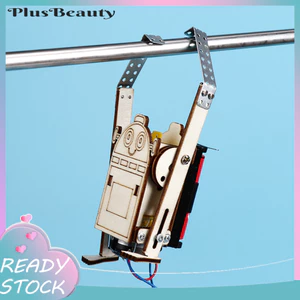 < Pluscloth > Bộ Robot Leo Dây Điện DIY Bằng Gỗ Tập Thể Dục Đồ Chơi Khả Năng Thiết Thực Cho Trẻ Em