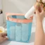 Túi Tote lưới thoáng khí mới có dây kéo Hộp đựng mỹ phẩm và vệ sinh di động nhẹ