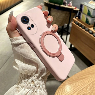 Ốp Lưng PBZZ Cho oppo Reno 10 pro Reno 10 5G Vỏ Điện Thoại Lo Âu Vỏ Mềm Silicon Chống Sốc Thiết Kế Mới Thẩm Mỹ Có Giá Đỡ Màu Hồng Cho Bé Gái YTFXZJ1
