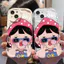 Ốp Lưng Samsung Galaxy A07 A06 A05 A04 A17 A16 A15 A14 A13 A25 A23 A22 A35 A33 A32 A31 A56 A55 A52 A51 A50 Kem Vồng Cong Edge Motif Cô Gái Dễ Thương NYK126