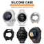 Dây đeo silicon + vỏ cho đồng hồ Garmin Forerunner 165 vòng tay hạt vải thiều dây đeo bảo vệ