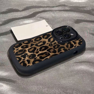 Ốp Điện Thoại Họa Tiết Da Báo Cao Cấp Cho IPhone 16 16Pro 16Plus 11 12mini 13Pro Max 14Plus 15Pro XR XS Max 7 8 Plus