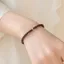 Đích thực Vàng Đàn Hương Vòng Tay Phong Cách Retro Nữ Dầu Cao Mật Độ Cao Chất Liệu Cũ Hạt Mịn Vòng Tròn Đơn Phật Hạt Gỗ Đàn Hương
