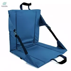 Ghế gấp di động Vải Oxford Ghế sàn nhẹ có tựa lưng tiện dụng cho sân vận động Bãi biển Sự kiện ngoài trời