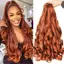 Springevenstar 20 Inch Pre Co Giãn Bouncy Locs Bện Tóc Tổng Hợp Rời Xoăn Phần Mở Rộng Cho Người Mỹ gốc Phi Mặc Springevenstar