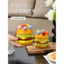 Burger Fruit Fork Set Inox Nĩa Nhỏ Trái Cây Chọn Món Tráng Miệng Trẻ Em Cấp Thực Phẩm Có Giá Trị Cao Cấp Bảo Quản