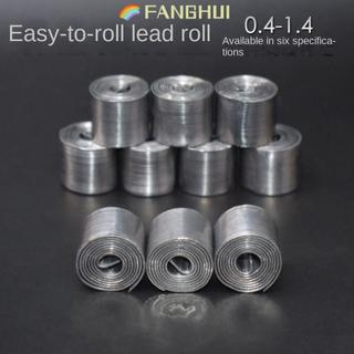 Dải tấm chì FANGHUI, Trọng lượng thả Đồ dùng câu cá Tấm chì, Phụ kiện câu cá di động Dụng cụ câu cá Đồng phục Độ dày Chìm