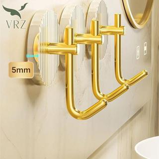 VRZ 1 / 4 Móc Treo Tường Tự Dính Acrylic Phòng Tắm Móc Treo Chống Thấm Nước Sang Trọng Dính Móc Treo Khăn Phụ Kiện Gia Đình HOT