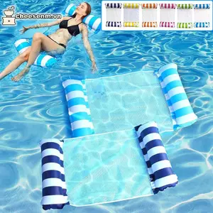 Cheenm Bơm Hơi Nổi Võng Nước Cho Người Lớn Bền Bể Bơi Lounger Bơi Phao Giường Ghế Cho Bãi Biển Và Hồ Thư Giãn VN