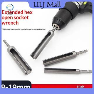 Bộ đầu nồi lục giác ULJ 8-19MM cho tuốc nơ vít điện mở rộng tay áo hữu ích cho hệ thống nước và sửa chữa.