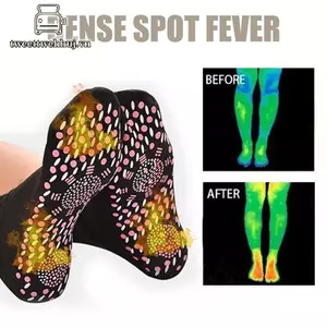 Nhíphuj Unisex Tự Làm Nóng Chăm Sóc Sức Khỏe Sos Tourmaline Trị Liệu Chân Massage Ấm Như vậy VN