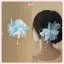 JRP Hàn Quốc Cổ Voan Hoa Ngọc Trai sel Tóc Sti Hình Chữ U Kẹp Tóc Tính Khí Phong Cách Trung Hoa Kẹp Tóc Cho Nữ Mũ JRP