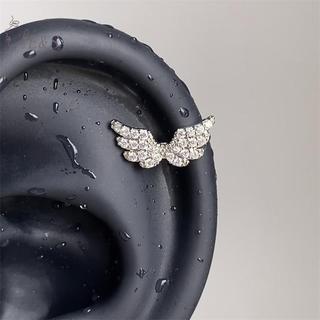 Strongaroetrtomj Wing Sụn Bông Tai Y2K Thời Trang Sáng Bóng Cho Bé Gái Trường Học Hoặc Đi Chơi Phụ Kiện VN