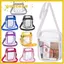 Túi đeo vai GUSTAVA, Ví trong suốt có thể điều chỉnh được trên sân vận động, Túi dây kéo PVC Túi đeo chéo