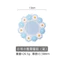 Daisy Cách Nhiệt Pad Chống Thấm Nước Bàn Thảm Chống Dầu Nồi Thảm Hộ Gia Đình Tròn Chống bỏng Bát Thảm Cao Su Mềm Coaster EF3Z