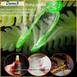 20 Mồi Câu Cá Mềm, Mồi Câu Cá Nhiều Màu Chuyên Nghiệp, Dụng Cụ Câu Cá TPE 3.5cm Nổi Mồi Minnow Phụ Kiện Câu Cá